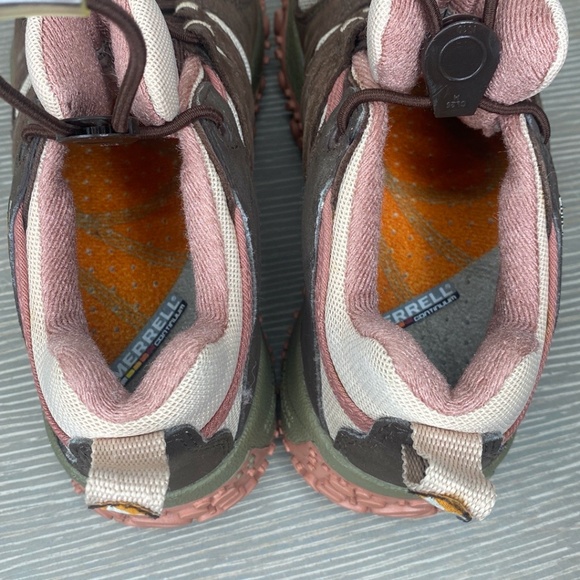 Merrell Chameleon II Stretch Cross-Training Shoes Chocolate/Pink Togel Size 1 - Picture 13 of 14